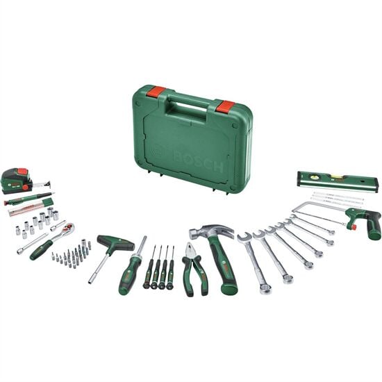 Bosch Advanced El Aleti Seti V2 64 Parça - 1600A02ZB3 + Bosch Sırt Çantası