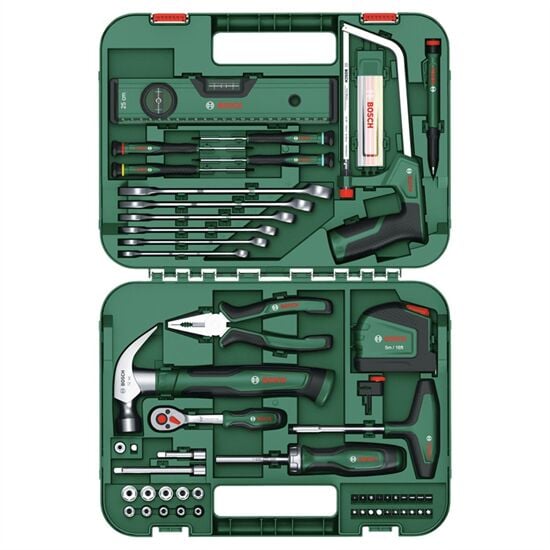 Bosch Advanced El Aleti Seti V2 64 Parça - 1600A02ZB3 + Bosch Sırt Çantası