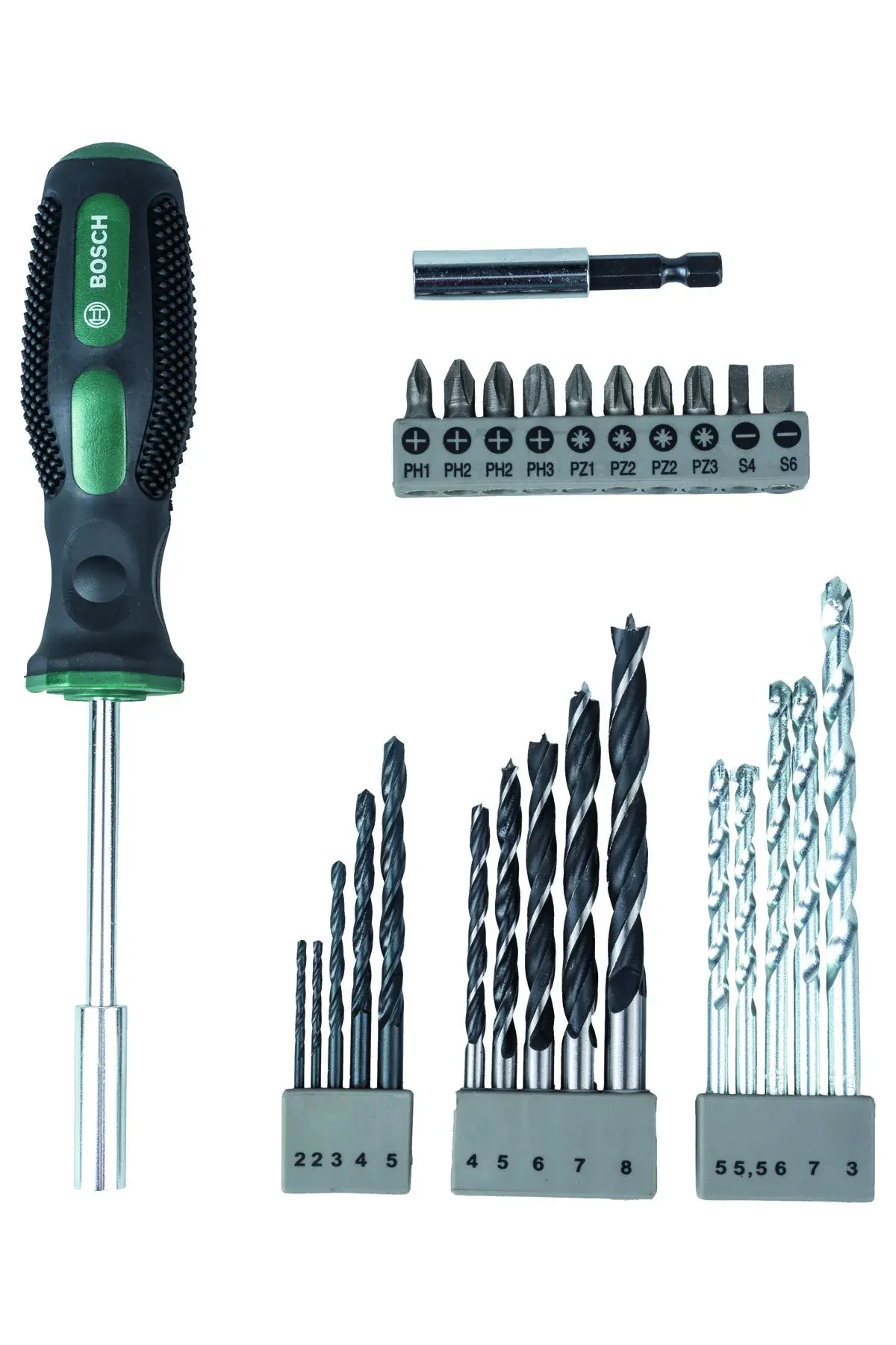 Bosch - 27 Parça Tornavidalı Vidalama ve Matkap Ucu Seti
