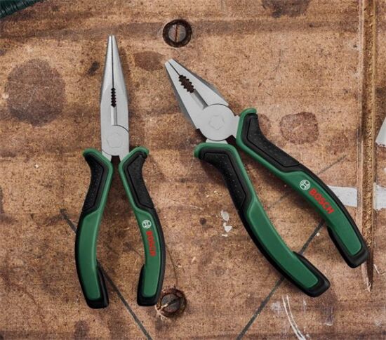 Bosch Pense Seti 2 Parça (Kargaburun 180 Ve Pense 180) + Bosch Orta Çatal Ağızlı Çekiç