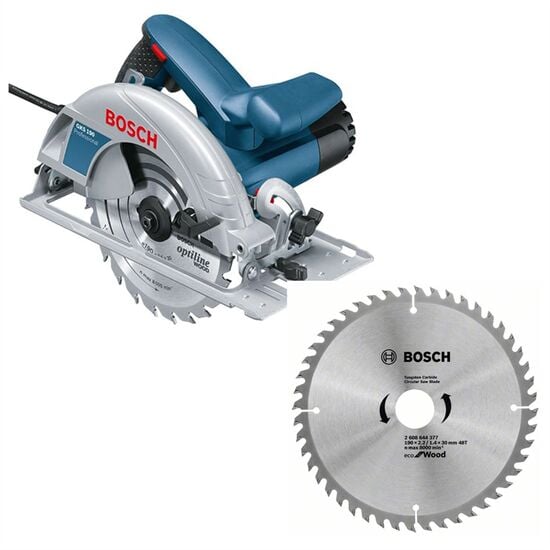 BOSCH Professional GKS 190 Daire Testere + Ahşap 190X30mm 48 Diş Daire Testere