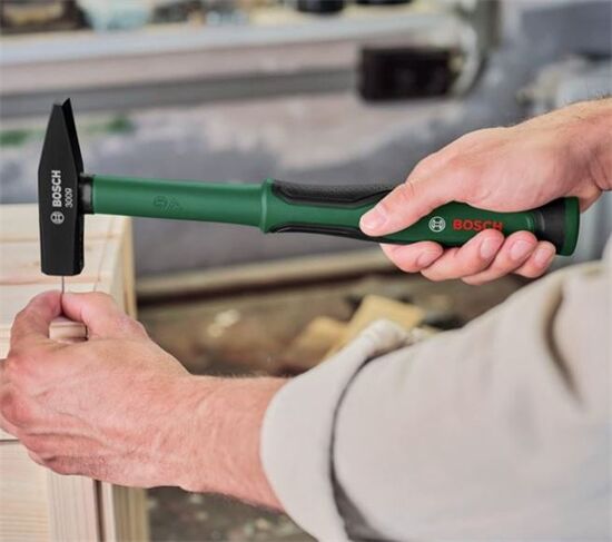 Bosch El Aleti Seti (Yan Keski 160-Pense 180-Kargaburun 180) 3 Parça + Bosch Engineer Çekiç 300 G