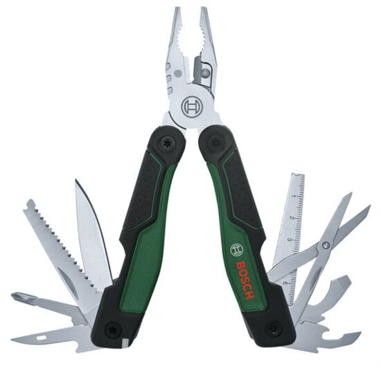 Bosch El Aleti Seti 34 Parça + Çok Amaçlı Alet Pense - Çakı (16 Özellik)