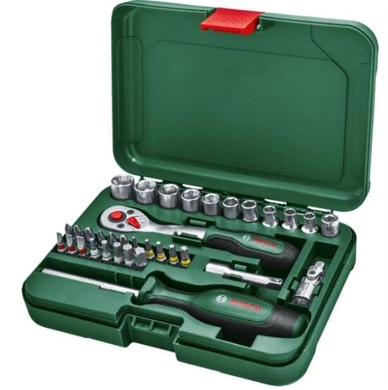 Bosch El Aleti Seti 34 Parça + Çok Amaçlı Alet Pense - Çakı (16 Özellik)