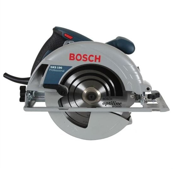 BOSCH Prf. GKS 190 Daire Testere + GSR 120-LI  2 Ah Çift Akülü Vidalama Makinası + 43 Parça Aksesuar Seti