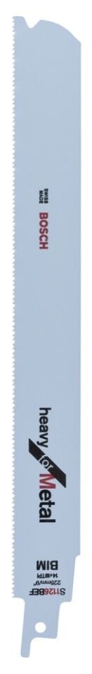 Bosch - Heavy Serisi Metal için Panter Testere Bıçağı S 1126 BEF - 25'li