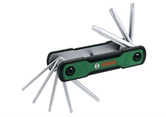 Bosch 8'İ Bir Arada Katlanabilir Torx Anahtar Seti - 1600A039L8