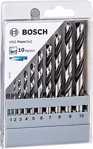 Bosch - HSS-PointeQ Metal Matkap Ucu 1,2 mm 10'lu