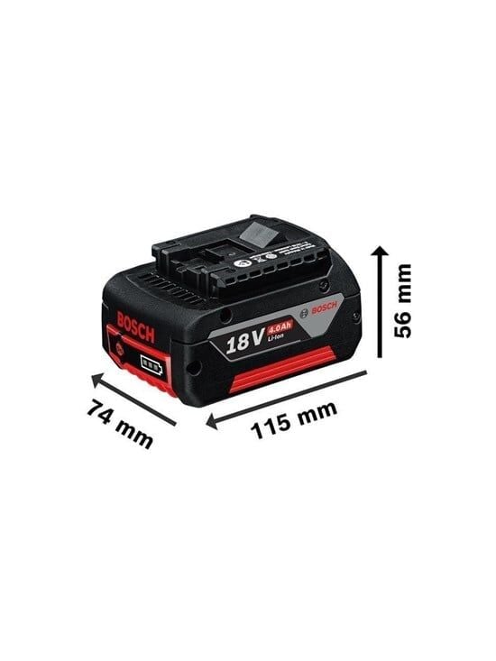 Bosch Professional GSR 18V-45 + GWS 18V-8 + GBH 18V-22 3 X 4.0 Ah Akülü Kombi Set - 0615A5007L