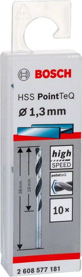 Bosch - HSS-PointeQ Metal Matkap Ucu 1,3 mm 10'lu