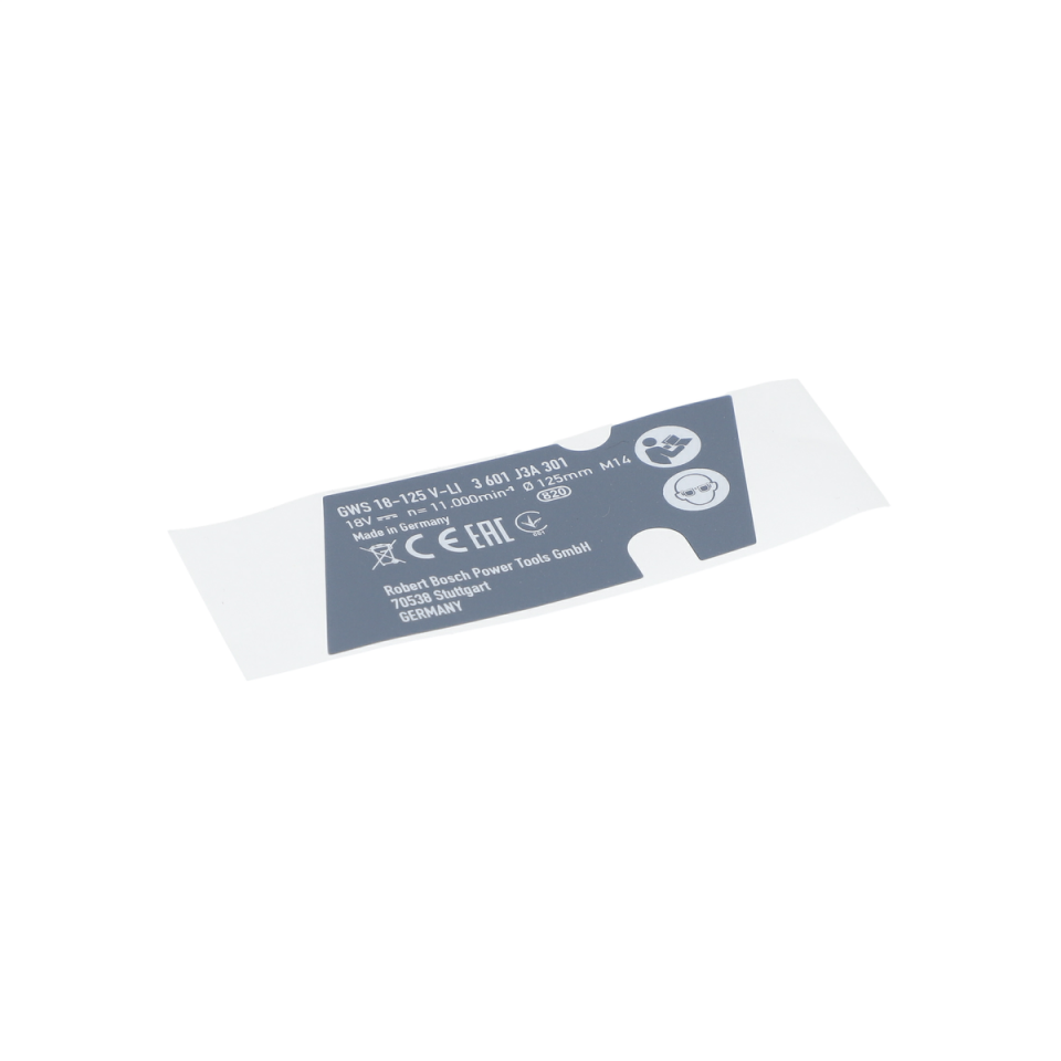 Tip Etiketi (Nameplate) (160111A7PR)