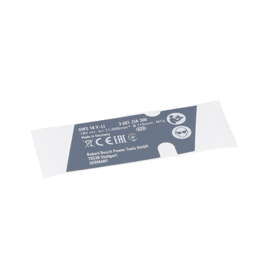 Tip Etiketi (Nameplate) (160111A7PS)