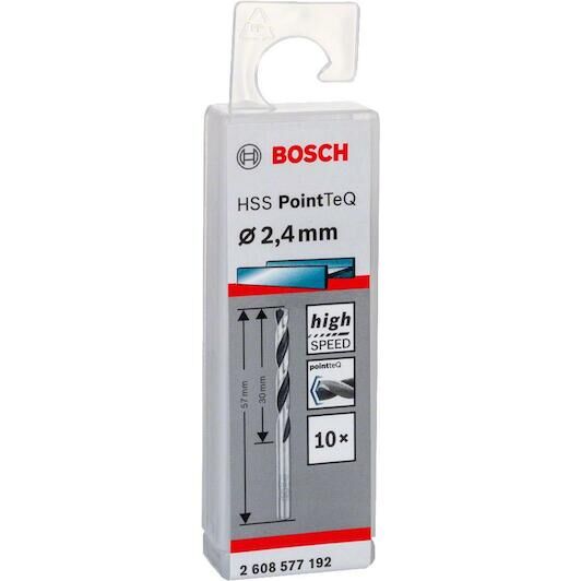 Bosch - HSS-PointeQ Metal Matkap Ucu 2,4 mm 10'lu