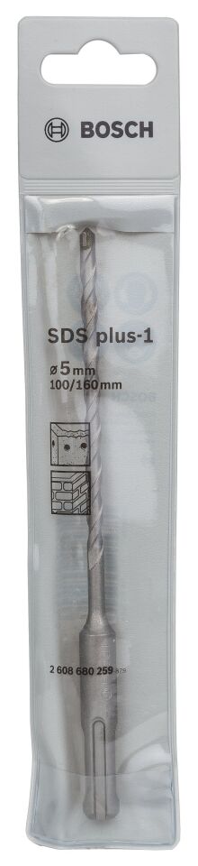 Bosch - Plus-1 Serisi, SDS-plus Kırıcı Delici Matkap Ucu 5*160 mm