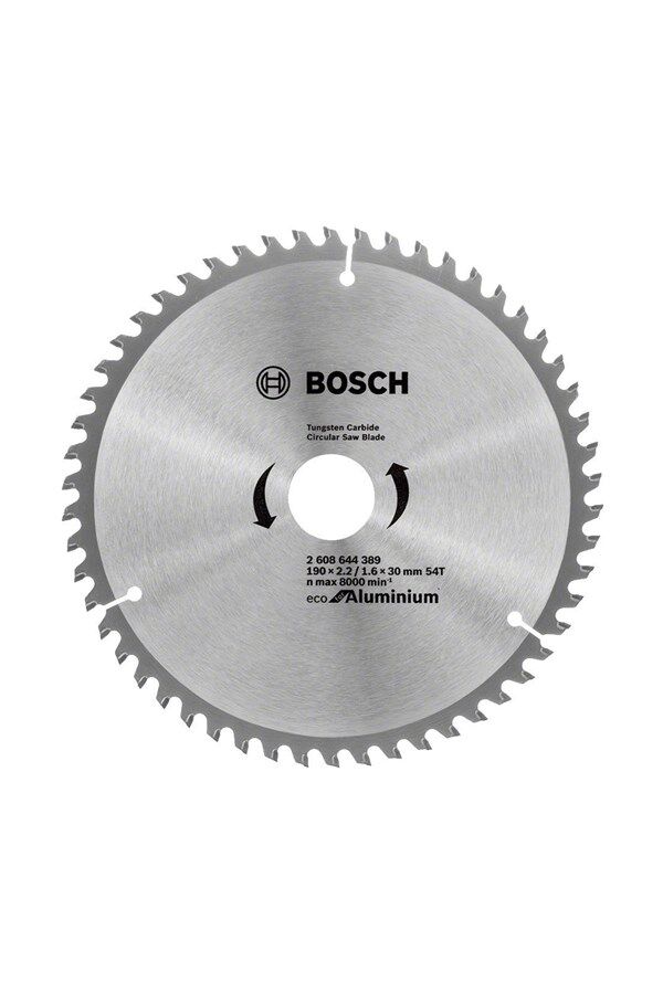 BOSCH Alüminyum Daire Testere Optiline Eco 190*30 54 Diş - 2608644389