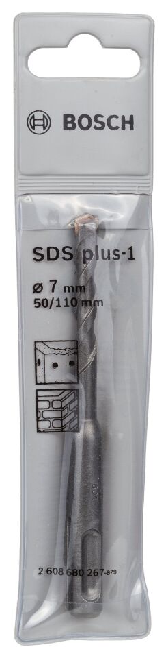 Bosch - Plus-1 Serisi, SDS-plus Kırıcı Delici Matkap Ucu 7*110 mm