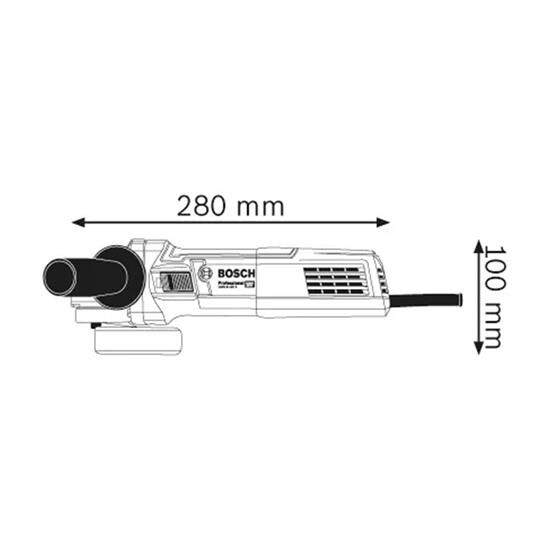 Bosch Professional 9-125 S Devir Ayarlı Taşlama Makinası - 0615990N3G