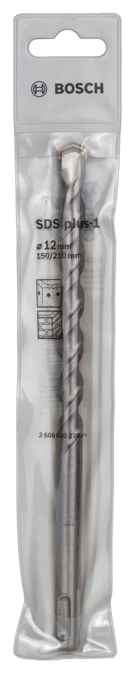 Bosch - Plus-1 Serisi, SDS-plus Kırıcı Delici Matkap Ucu 12*210 mm