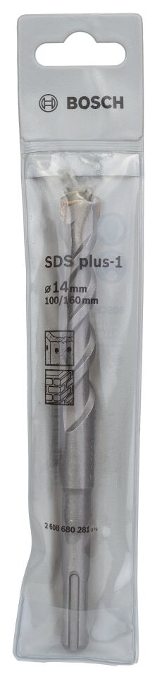Bosch - Plus-1 Serisi, SDS-plus Kırıcı Delici Matkap Ucu 14*160 mm