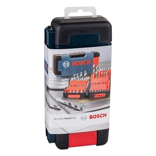 BOSCH HSS Pointteq 18 Parça Toughbox Metal Delme Set - 2608577350