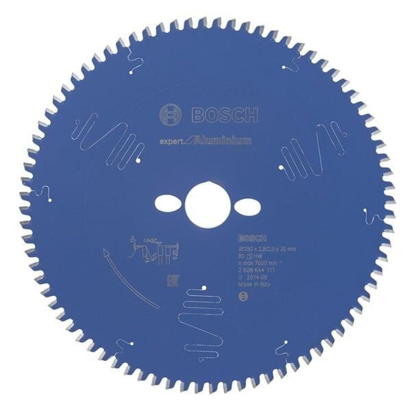 BOSCH Daire Testere Bıçağı  Aluminium 250*30 Mm 80 Diş - 2608644111