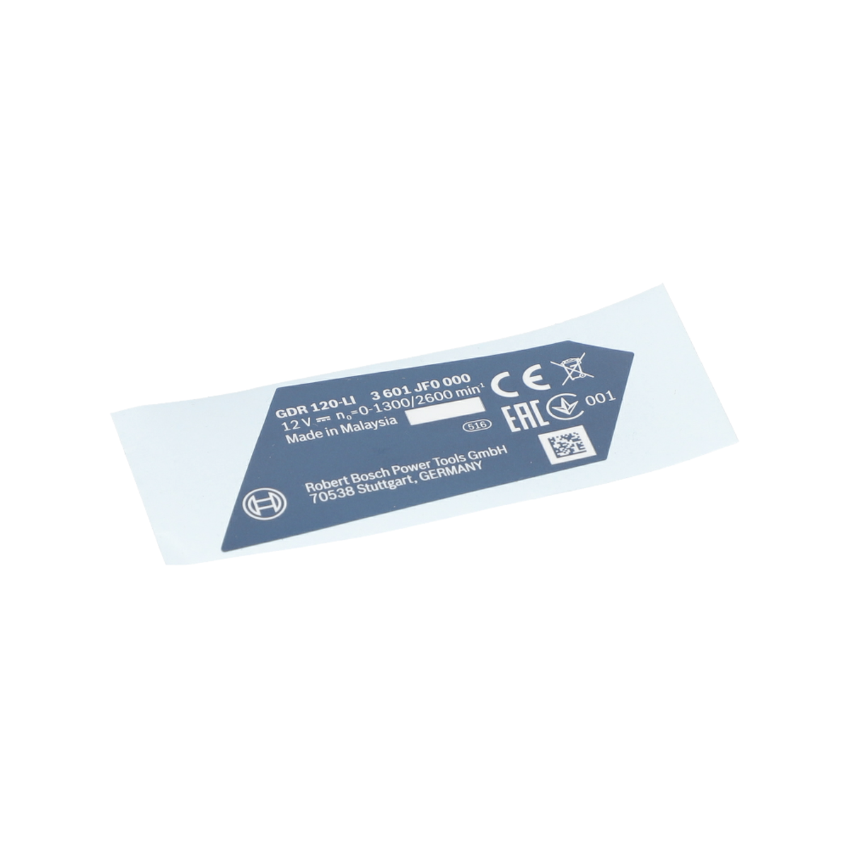 Tip Etiketi (Nameplate) (6082942CH2)