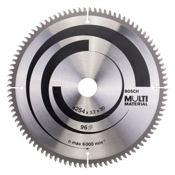 BOSCH Multimaterial 254*30 Mm 80 Diş Alüminyum Testere - 2608640450