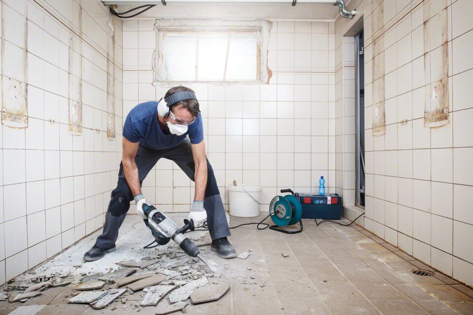 Bosch - SDS-Max Şaftlı Yassı Keski 600*25 mm 5'li