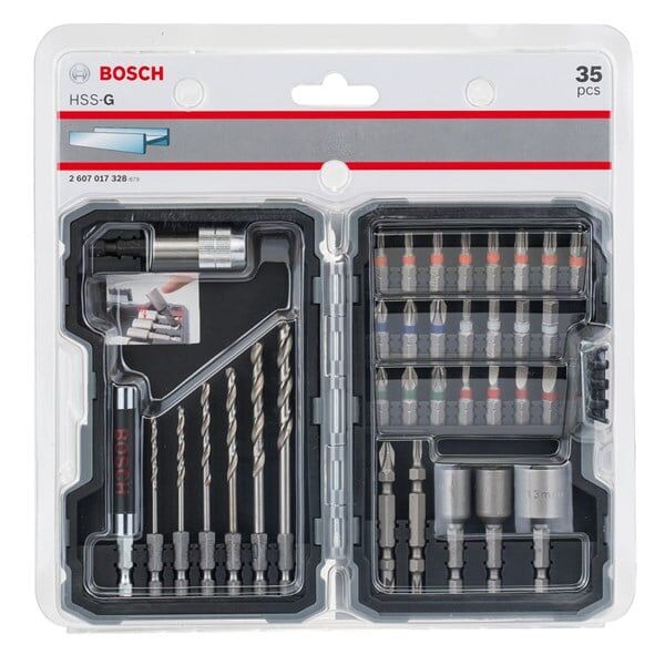 Bosch Profesyonel 35 Parça Metal Seti - 2607017328