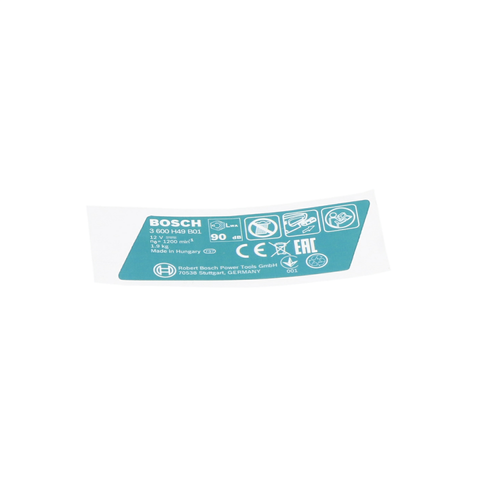 Tip Etiketi (Nameplate) (160111A2FS)