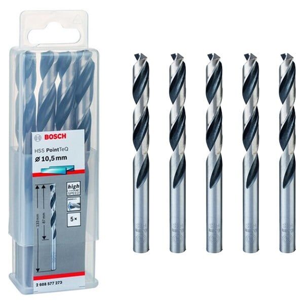 Bosch Hss Matkap Ucu Pointtec 10,5Mm 5'Li Paket - 2608577273